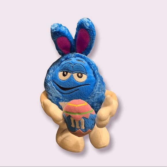 Vintage M&M's Peanut Easter Bunny Plush 10” - Picture 1 of 7